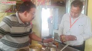 खाद्य विभाग द्वारा महासमुंद, बागबाहरा व तुमगांव के विभिन्न प्रतिष्ठानों का निरीक्षण कर नमूना जांच की कार्रवाई की गई