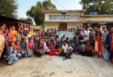 कुम्हारवंड में आयोजित एनएसएस की सात दिवसीय शिविर का हुआ समापन