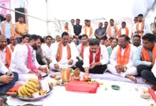 उपमुख्यमंत्री शर्मा ने ग्राम बद्दो में किया भोरमदेव सकरी फीडर नहर विस्तारीकरण कार्य का भूमिपूजन