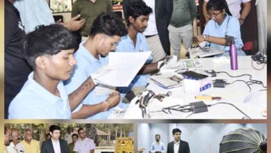 बस्तर की कला को नई ऊंचाई देने कलेक्टर पहुंचे बादल एकेडमी, बढ़ाया मनोबल