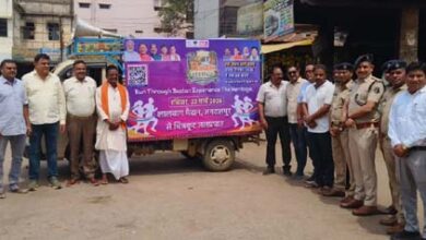 बस्तर हेरिटेज मैराथन प्रचार रथ को कोंडागांव से हरी झंडी, 22 मार्च को होगा जगदलपुर में