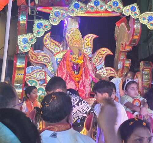 भक्ति और उत्साह के साथ पेंड्रा में निकली भगवान झूलेलाल की भव्य शोभायात्रा