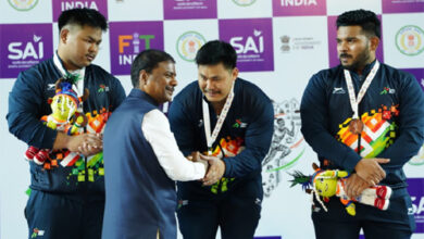 वेटलिफ्टिंग स्पर्धा में अरुणाचल पुरुष और असम महिला वर्ग में ओवरऑल चैम्पियन, छत्तीसगढ़ के रिशिका ने रजत और लकी ने जीता कांस्य