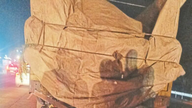 खड़ी ट्रक से मोटरसाइकिल टकराई, तीन युवकों की मौत