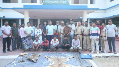 बाघ और तेंदुए के शिकार में शामिल डिप्टी रेंजर सहित 9 आरोपी गिरफ्तार