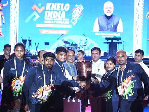 केंद्रीय खेल मंत्री मनसुख मांडविया ने पुष्टि की—2027 में भी छत्तीसगढ़ करेगा ट्राइबल गेम्स की मेजबानी