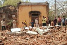 जबलपुर में खंडहर इमारत गिरने से मजदूर की मौत, परिवार और ग्रामीणों में हंगामा