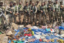 मैनपुर में नक्सली डंप बरामद, आईईडी और विस्फोटक सामग्री जब्त