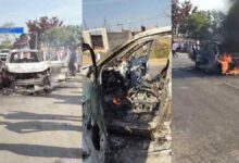 शादी से लौट रही कार में अचानक आग, सभी सवारियों ने बचाई जान