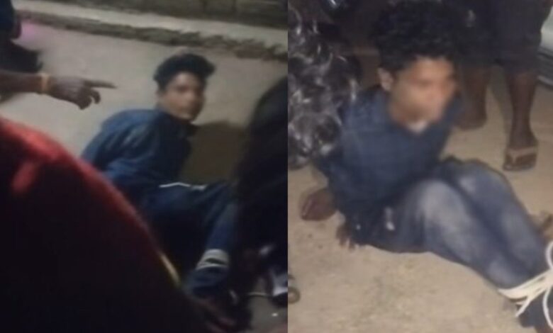 बच्चा चोरी के शक में पकड़ा गया युवक मानसिक रूप से अस्वस्थ निकला