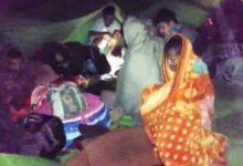 तूफान और आर्थिक नुकसान के बावजूद अभ्यर्थियों ने धरना नहीं छोड़ा