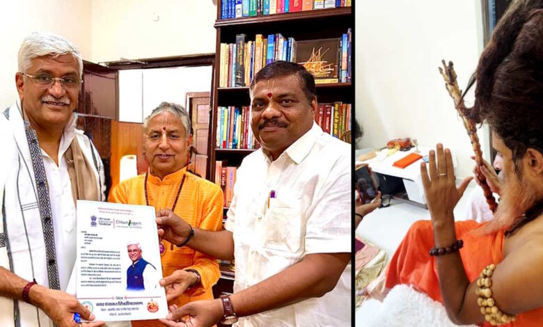 शिवरीनारायण के विकास को लेकर प्रतिनिधिमंडल ने केंद्रीय मंत्री से की मुलाकात