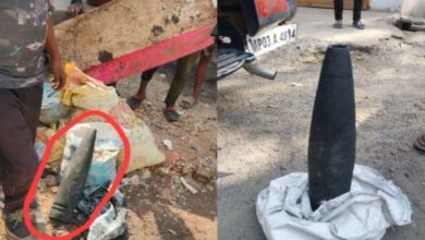 फैक्ट्री में मिला घातक बम का खोल, पुलिस और बम स्क्वॉड जांच में जुटे