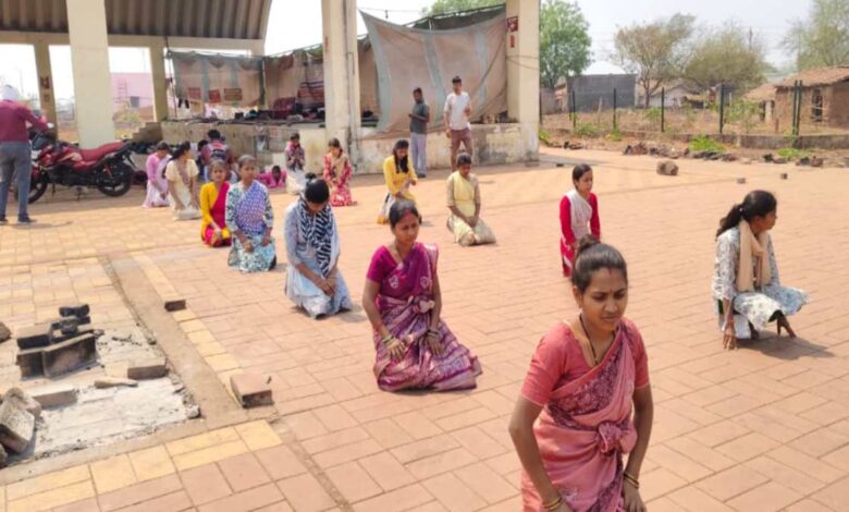 डीएड अभ्यर्थियों का 81वां दिन आमरण अनशन नियुक्ति और न्याय की मांग