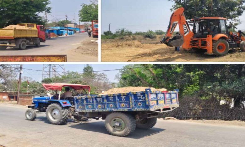 अमलाई उपाध्यक्ष पर सरकारी मशीनरी का दुरुपयोग और अवैध मिट्टी उत्खनन का आरोप