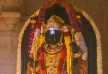 अयोध्या में रामलला का सूर्य तिलक, 9 मिनट तक पड़ीं ललाट पर किरणें