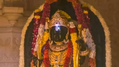 अयोध्या में रामलला का सूर्य तिलक, 9 मिनट तक पड़ीं ललाट पर किरणें