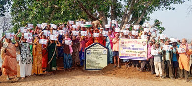 प्रदेश की ग्राम पंचायतों में रोजगार दिवस आवास दिवस का हुआ आयोजन