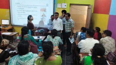 जनगणना कार्य के लिए प्रशिक्षण केंद्र का जिला पंचायत सीईओ बिश्वरंजन ने किया निरीक्षण