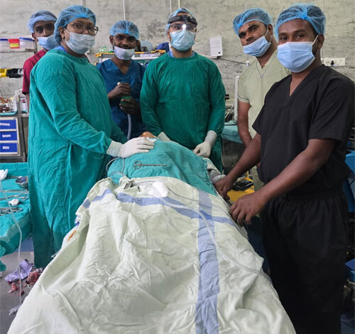 जिला चिकित्सालय में 7 वर्षीय गौरव का हुआ सफल टॉन्सिल ऑपरेशन