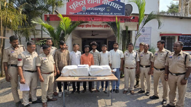 54 किलो गांजा के साथ 6 आरोपी गिरफ्तार