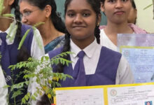 हरितमय रहा जेआर दानी में परीक्षा परिणाम वितरण