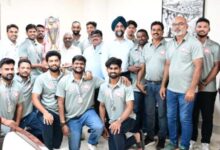 अखिल भारतीय रेल क्रिकेट प्रतियोगिता में दक्षिण पूर्व मध्य रेलवे टीम उपविजेता