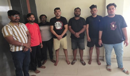 ऑनलाइन सट्टा के लिए कुख्यात थ्री स्टंप्स के मास्टर माईंड बाबू खेमानी सहित 7 सटोरिए मुंबई व गोवा से गिरफ्तार