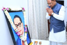 डॉ. भीमराव अम्बेडकर जयंती पर मुख्यमंत्री साय ने किया नमन