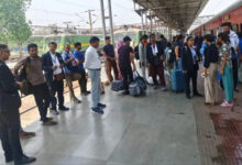 बिलासपुर स्टेशन में किलाबंदी टिकट चेकिंग अभियान 301 मामलों में 1 लाख 63 हजार 550 का जुर्माना वसूला