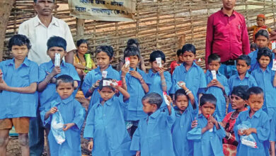 अबूझमाड़ के मरकाबेड़ा में खुला पहला स्कूल अबूझमाड़ के मरकाबेड़ा में खुला पहला स्कूल