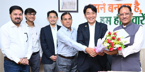 मुख्यमंत्री से जापान के प्रतिनिधिमंडल ने की निवेश, तकनीकी सहयोग और औद्योगिक विस्तार को लेकर विस्तृत चर्चा