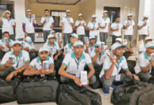 आत्मसमर्पित युवाओं को विशेष प्रशिक्षण के बाद वेलकम किट प्रदान किया गया