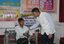 दिव्यांग श्यामसुंदर के जीवन में आई नई राह,कलेक्टर ने दिया ट्राइसाइकिल