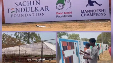 सचिन तेंदुलकर के दंतेवाड़ा प्रवास की तैयारियां जोरों पर, खेल मैदान का करेंगे उद्घाटन