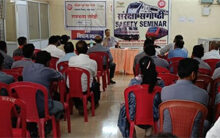 रायपुर रेल मंडल में ट्रेनों के सुरक्षित परिचालन को लेकर दुर्ग स्टेशन में संरक्षा सेमिनार का आयोजन