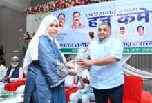 हज यात्रियों को मंत्री अग्रवाल ने दी शुभकामनाएँ, छत्तीसगढ़ राज्य हज कमेटी द्वारा आयोजित कार्यक्रम में दी विदाई