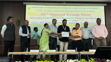 कृषि विश्वविद्यालय रायपुर को सर्वश्रेष्ठ सोयाबीन अनुसंधान केंद्र का राष्ट्रीय पुरस्कार