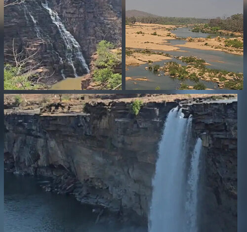 बस्तर में अप्रैल महीने की गर्मी से इंद्रावती नदी सहित नदी-नालों का जलस्तर घटा