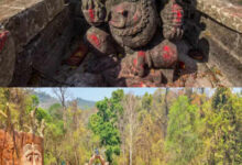 वन विभााग ढोलकल श्रीगणेश तक पहुंचने चट्टान काटकर बना रहा सुगम रास्ता