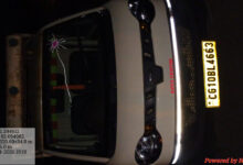 लकड़ी के अवैध परिवहन पर कार्रवाई, पिकअप वाहन जब्त