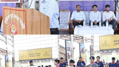 बिलासपुर स्टेशन पर विश्व विरासत दिवस के अवसर पर विविध कार्यक्रमों का आयोजन