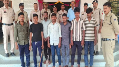 शिवानी भूमिगत खदान से 2.50 लाख के कॉपर केबल चोरी करने वाले ठेकेदार समेत 7 गिरफ्तार