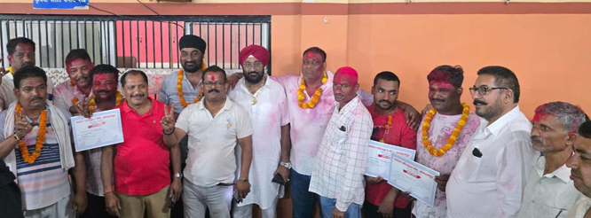 बस्तर परिवहन संघ चुनाव में अपना पैनल के प्रदीप पाठक अध्यक्ष निर्वाचित हुए