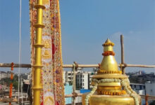 शिखरबद्ध श्री सीमंधर स्वामी जैन मंदिर व चमत्कारी जैन दादाबाड़ी में कल चढ़ेगी नई ध्वजा