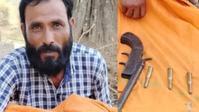 देसी कट्टा लेकर महिला को जान से मारने की धमकी देने वाला राजेश गिरफ्तार