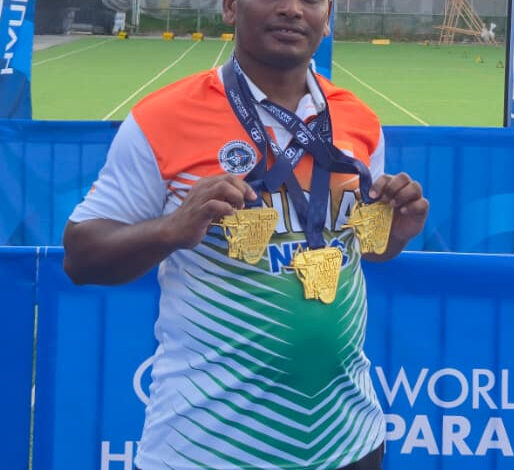 वर्ल्ड आर्चरी पैरा सीरीज में छग के तीरंदाज तोमन ने हासिल किया तीन गोल्ड मेडल
