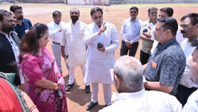 आरडी तिवारी स्कूल में नवीन भवन निर्माण संबंधित विकास कार्य तत्काल शुरू करने विधायक मूणत ने दिये निर्देश