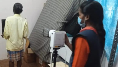 विशेष स्वास्थ्य शिविर में उपलब्ध कराई गई एक्स-रे की सुविधा