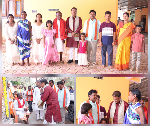 श्रीहनुमान मंदिर के प्राण प्रतिष्ठा समारोह में मंत्री कश्यप हुए शामिल श्रीहनुमान मंदिर के प्राण प्रतिष्ठा समारोह में मंत्री कश्यप हुए शामिल